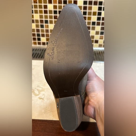 Sam Edelman! “Alison” Suede Mule/Desert Olive/Size-8.5 - Picture 5 of 16